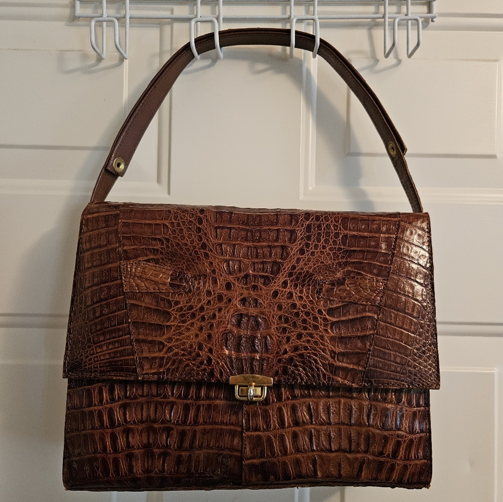 Genuine Crocodile Leather Purse